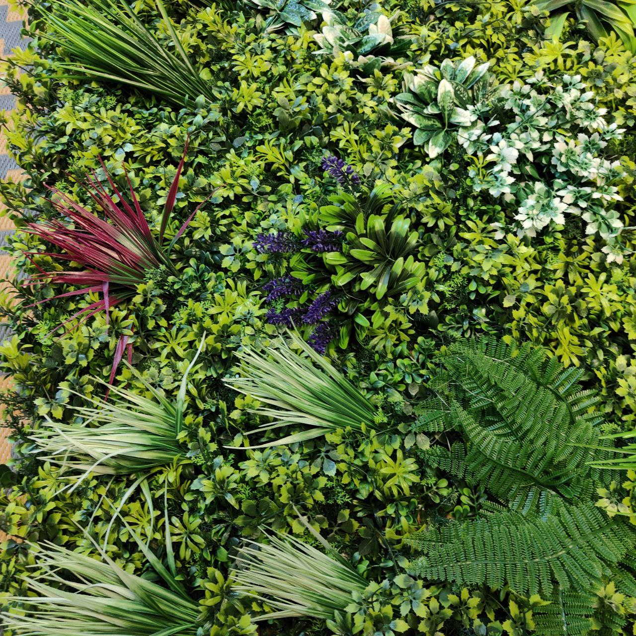 Artificial Green Wall Panel 100x100cm Backdrop Decor