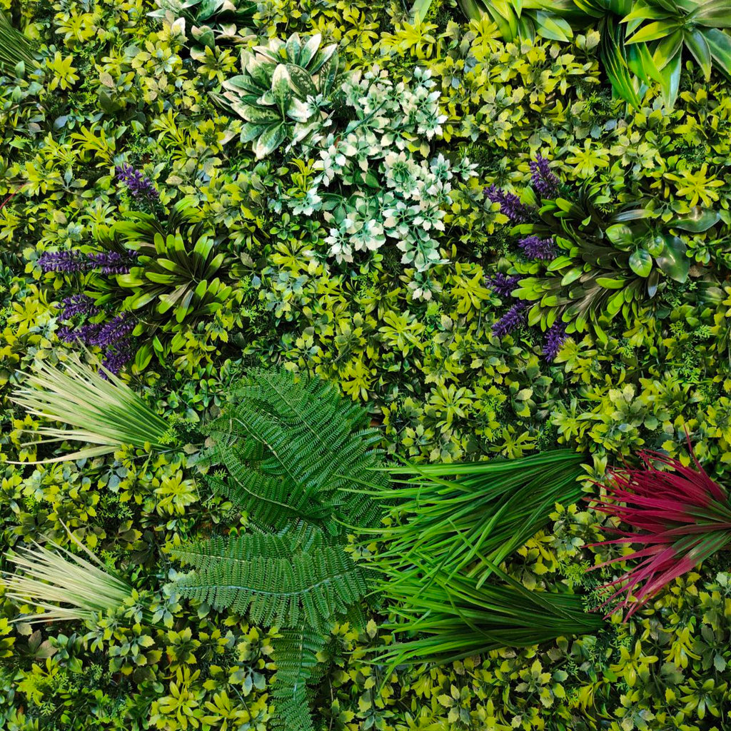 Artificial Green Wall Panel 100x100cm Backdrop Decor