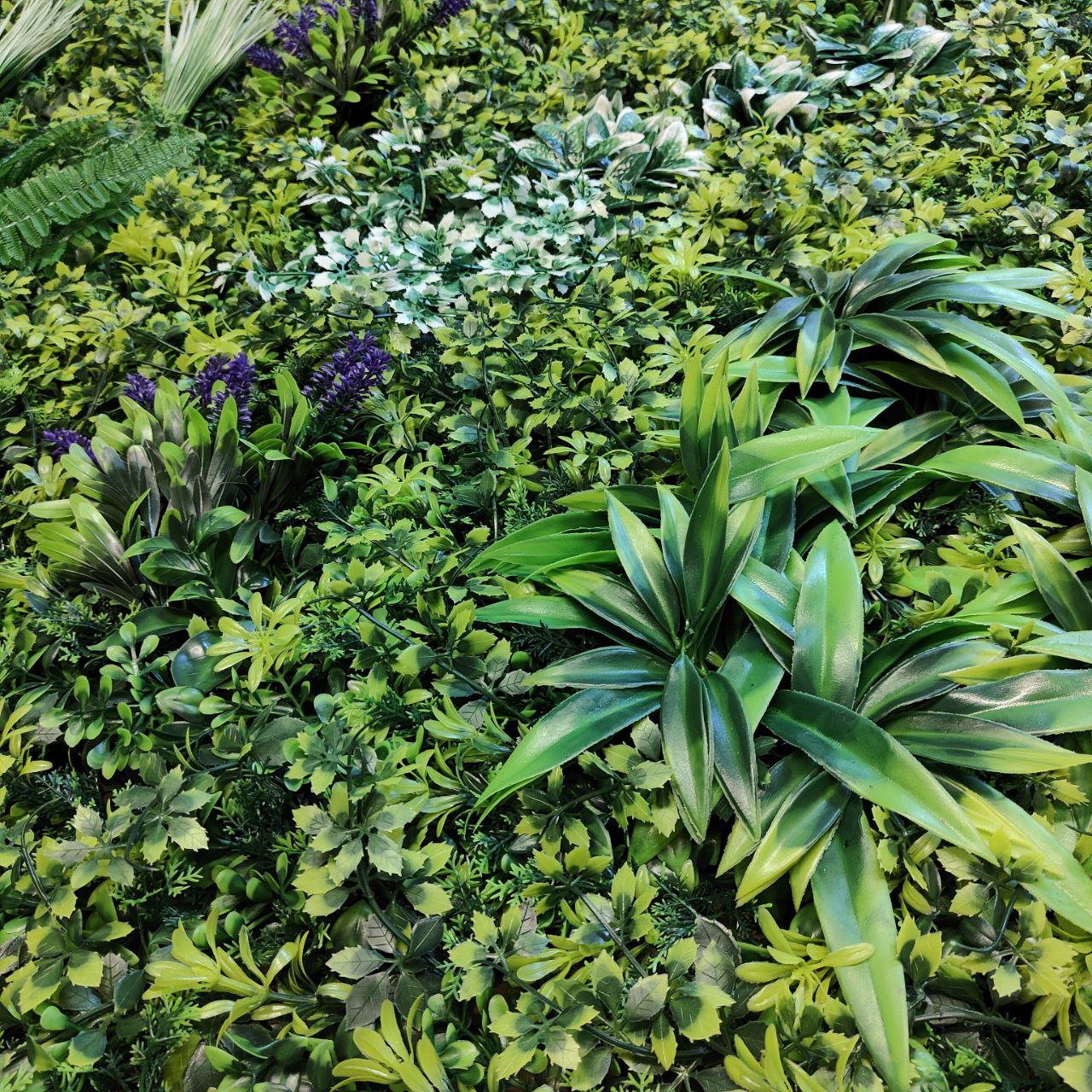 Artificial Green Wall Panel 100x100cm Backdrop Decor